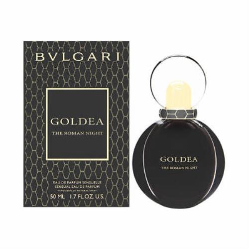 Goldea The Roman Night by Bvlgari Women 1.7 oz Eau De Parfum Sensuelle Spray