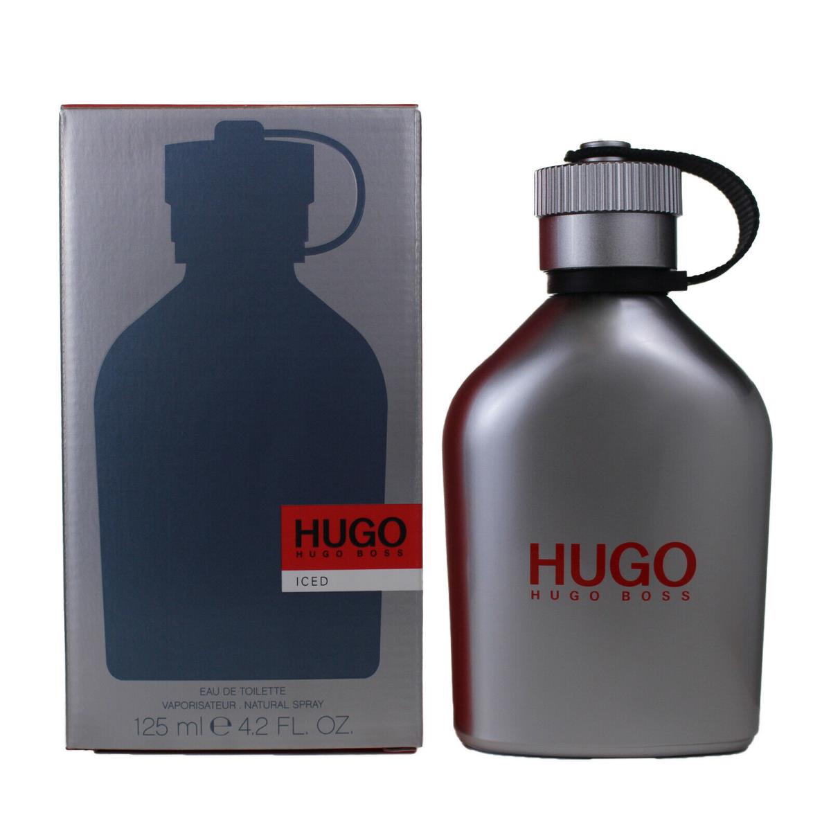Hugo Iced Eau De Toilette Spray 4.2 Oz / 125 Ml