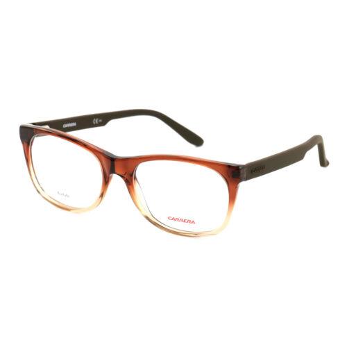 Carrera Men or Womens Eyeglasses CA6652 Tpp Brown 53 18 140 Frames Rectangle