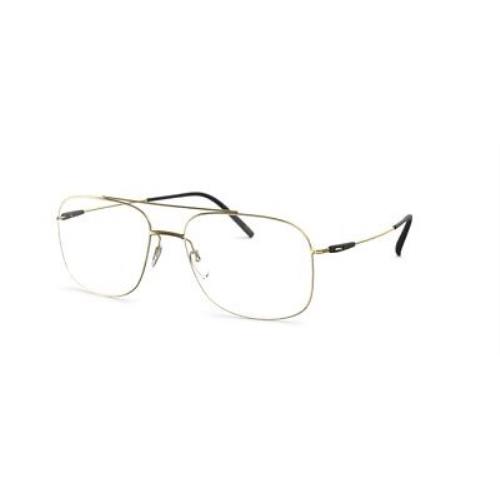 Silhouette Eyeglasses Dynamics Colorwave Fullrim 5525 Brass/black 5525/75-5640