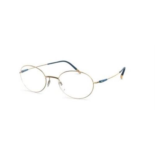 Silhouette Eyeglasses Dynamics Colorwave Fullrim 5524 7630 Gold/ink 5524/75-7630