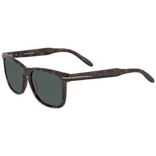 Michael Kors Green Solid Square Men`s Sunglasses Halifax MK2145 314471 55