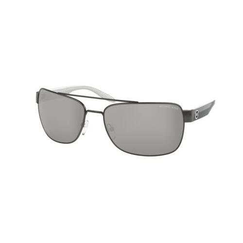 Michael Kors Men`s MK1094-12326G-65 Fashion 65mm Matte Gunmetal Sunglasses