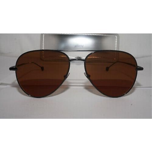 Brioni Sunglasses Aviator Black Brown BR0025S 004 58 16 145