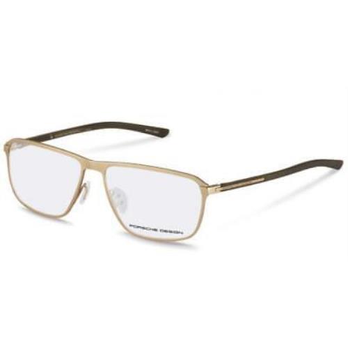 Porsche P8285-B Gold Eyeglasses