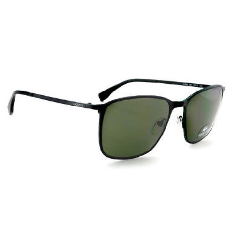 Lacoste Sunglasses L178S 001 - Satin Black / Grey Green Lens