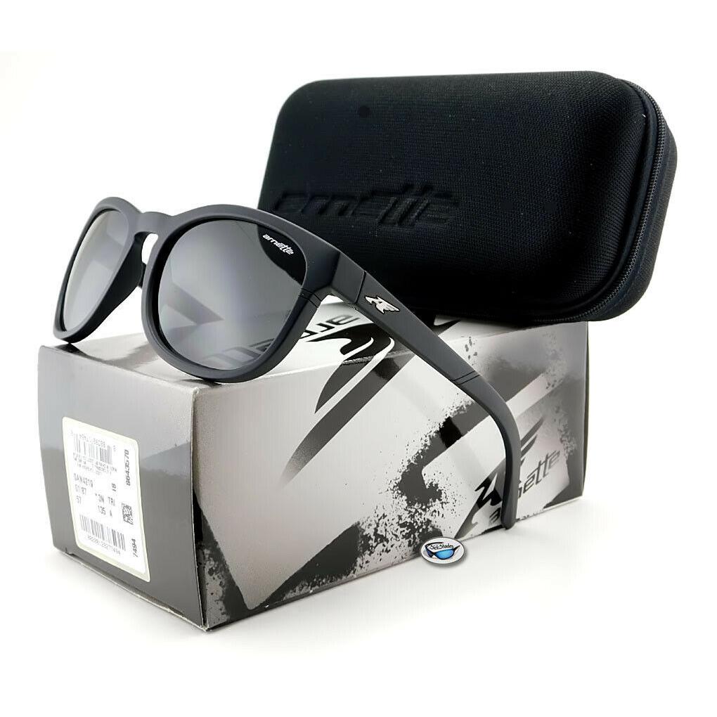 Arnette Pleasantville Sunglasses AN4219 01/87 - Matte Black / Grey Lens