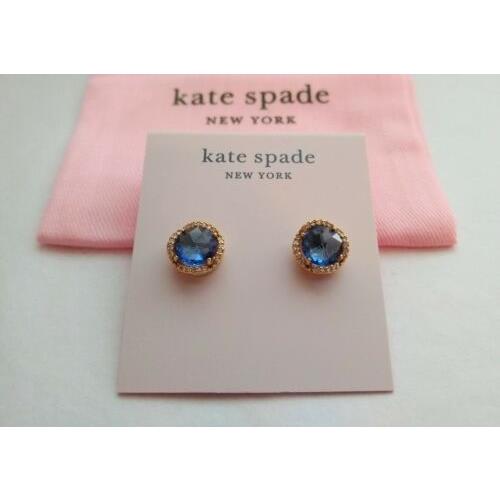 kate spade that sparkle pave round studs