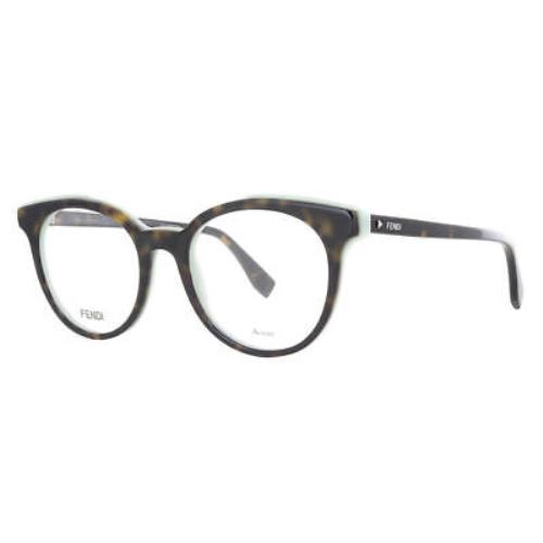 Fendi FF0249-08619 Havana Eyeglasses