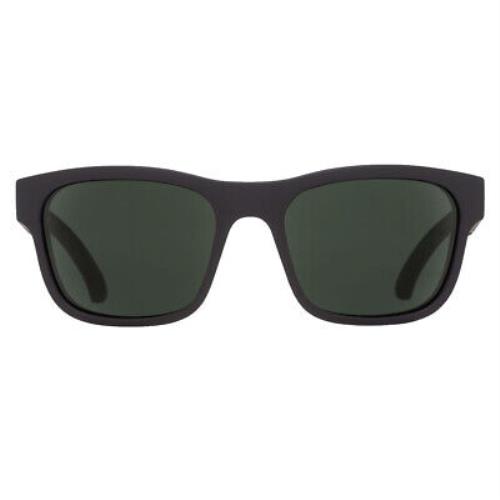 Spy Optics Hunt Matte Black Sunglasses HD Plus / Grey Green 648478777187