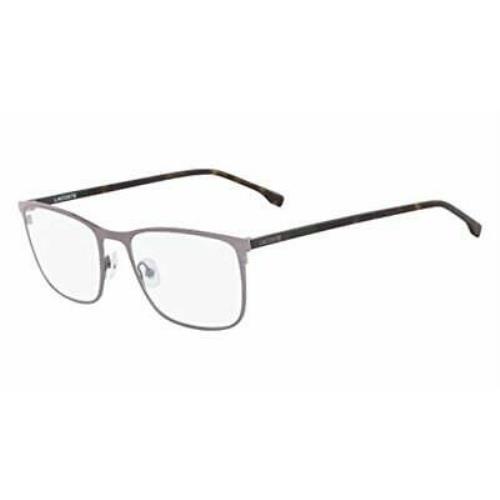 Lacoste L 2247 033 Dark Gunmetal Eyeglasses 55MM with Case