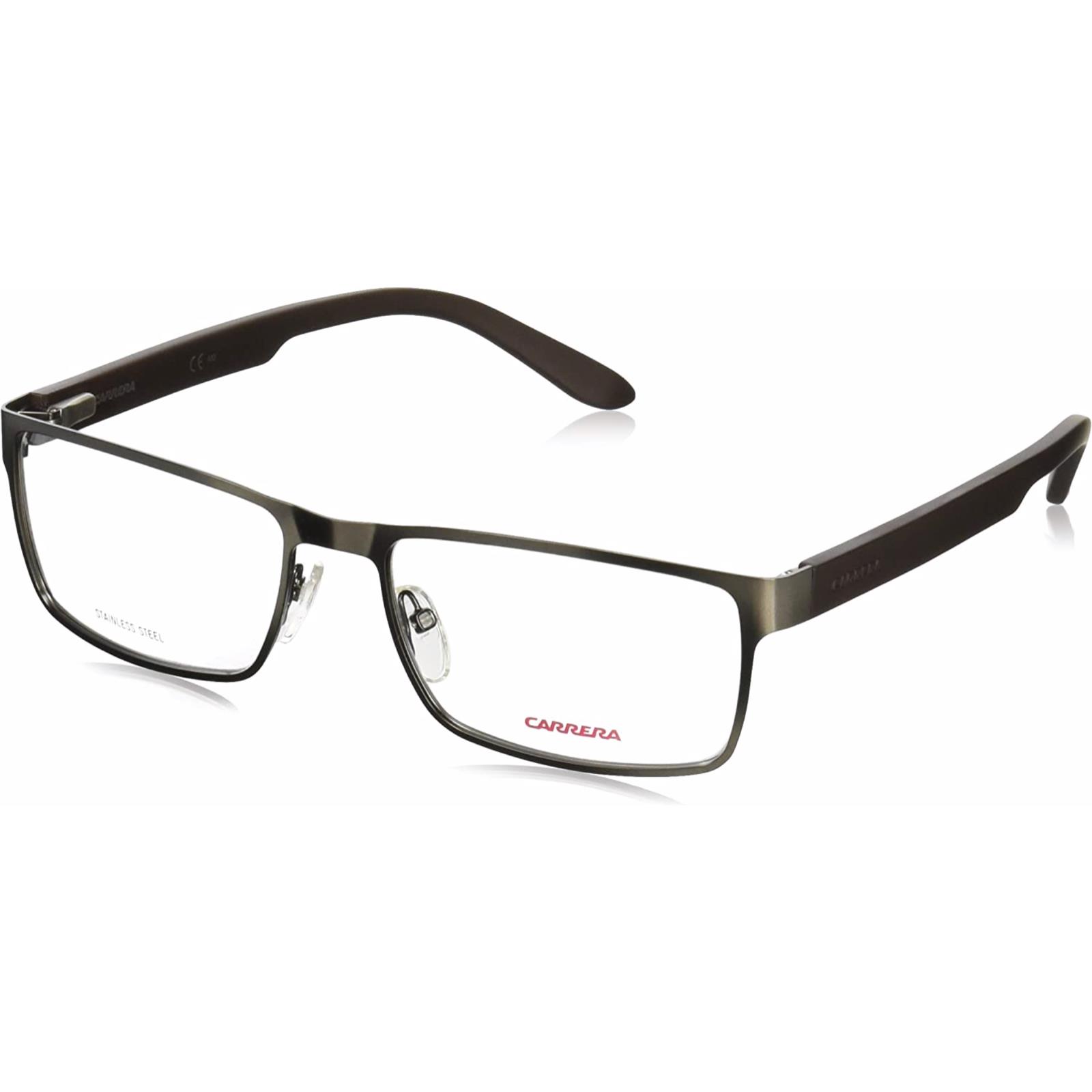 Carrera Eyeglasses CA6656 9T6 58-18 145 Ruthenium Black Large Mens