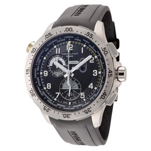Hamilton Men`s H76714335 Aviation Worldtimer 45mm Quartz Watch