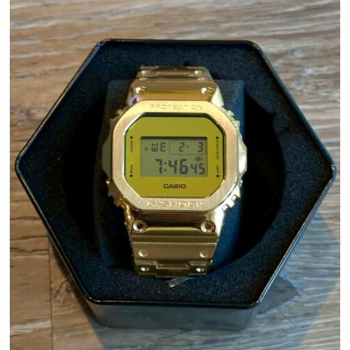 casio dw 5600 gold