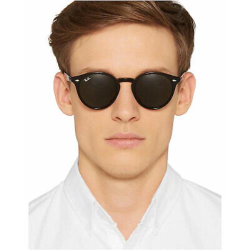 round frame acetate sunglasses mens