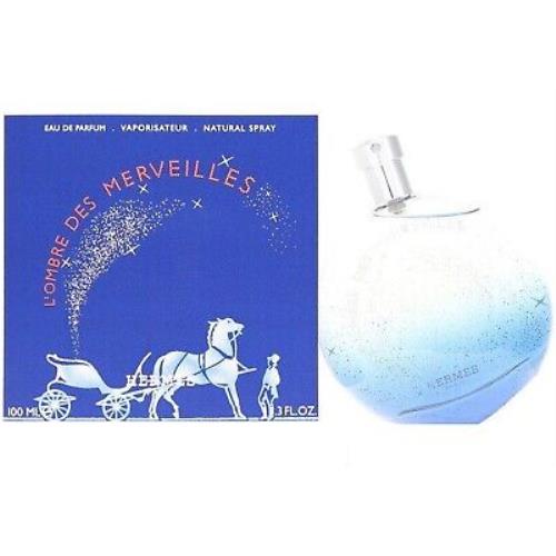L` Ombre Des Merveilles Hermes 3.3 oz / 100 ml Eau De Parfum Women Perfume
