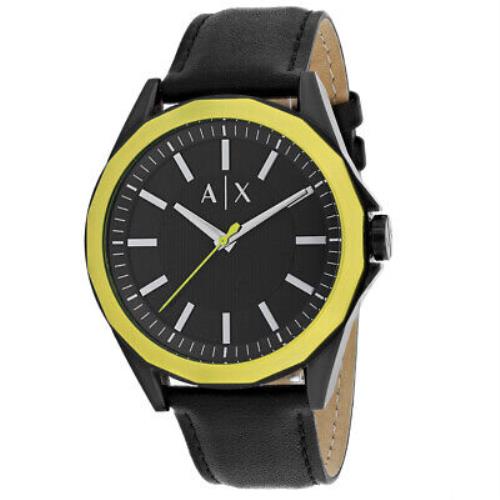 Armani Exchange Men`s Dress Black Dial Watch - AX2623