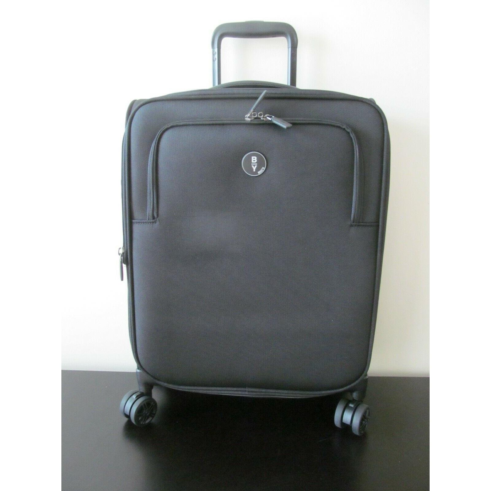 Bric`s Bric`s Zeus Milano Italy Expandable Black Soft Carry On Spinner 15 Laptop