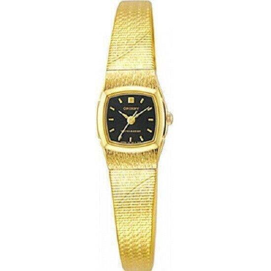 Orient & FUBLR001B FUBLR001C Automatic Gold Tone Watches Black
