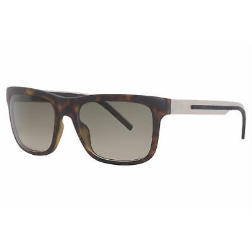 Dior Homme Blacktie181/S J05/HA Sunglasses Men`s Soft Havana/green Gradient 54mm