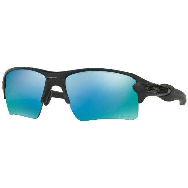 Oakley Flak 2.0 XL Matte Black Polarized Blue Prizm Sunglasses OO9188-58 59