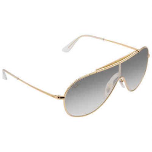 Ray-ban Ray Ban Clear Gradient Silver Men`s Sunglasses RB3597 91966I 33 RB3597 91966I 33