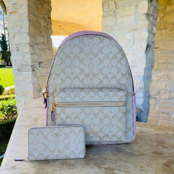 coach charlie wallet