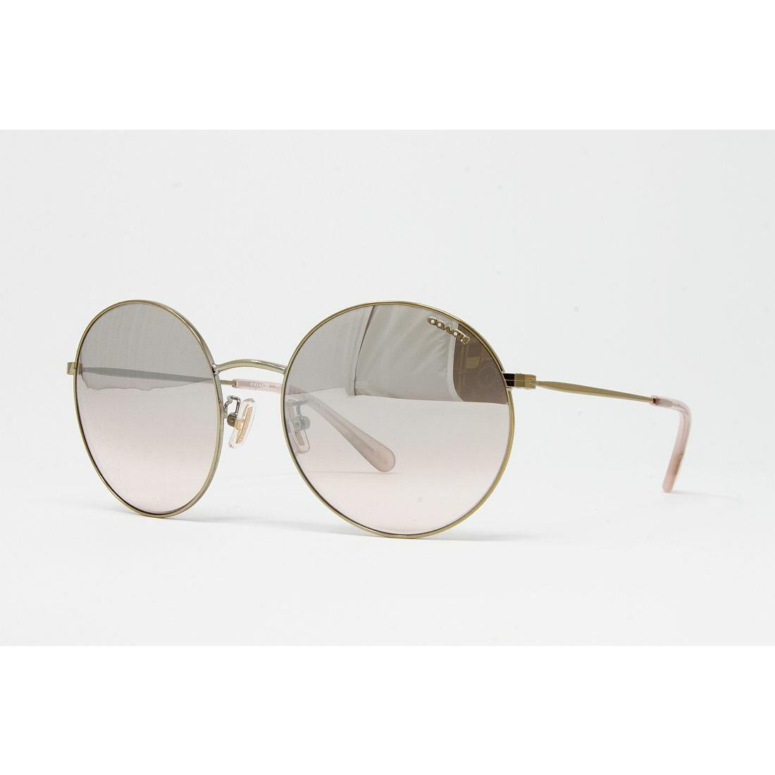 coach 56mm round sunglasses