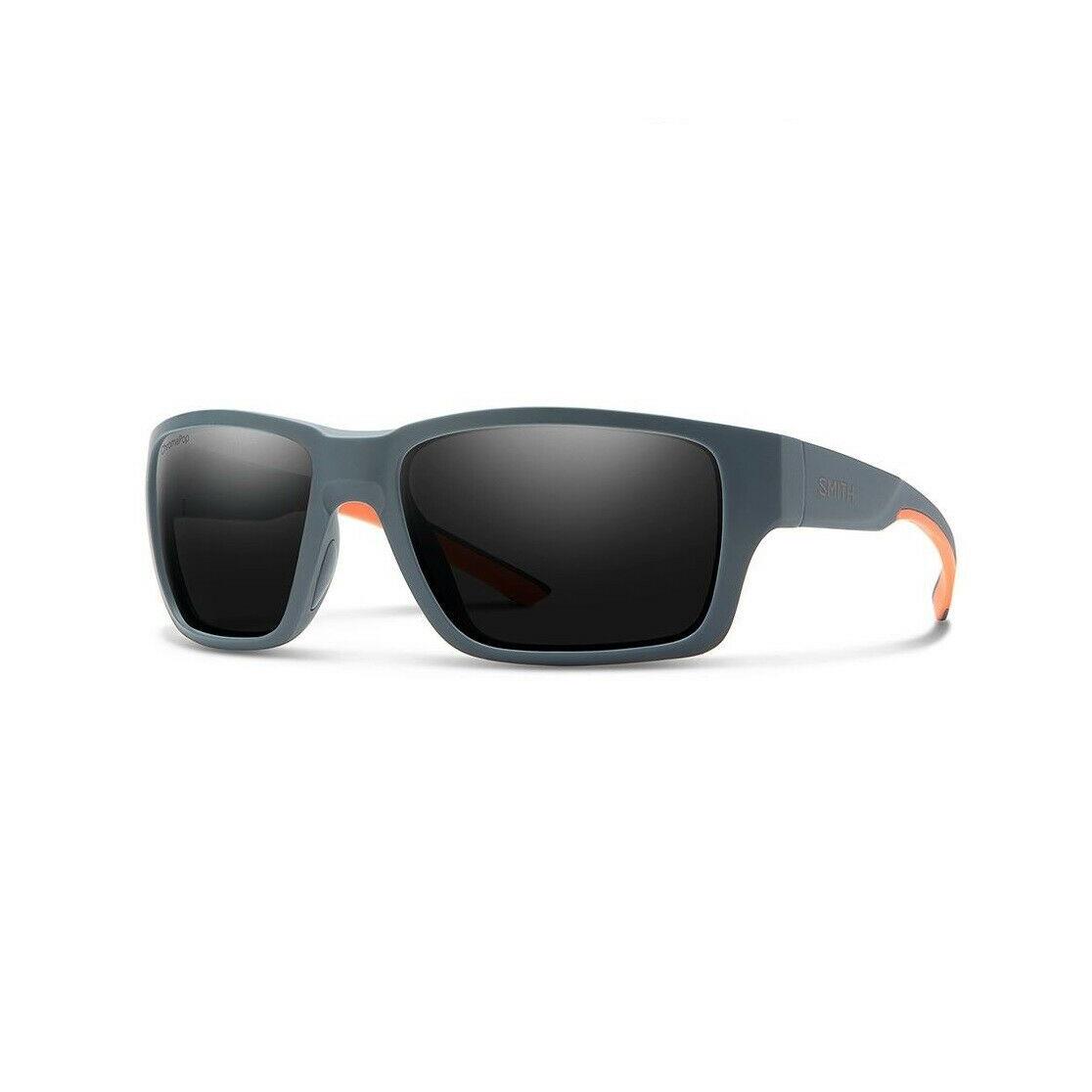 Smith Optics Men`s Sunglasses Outback Matte Thunder Frame Chromapop Black Lens