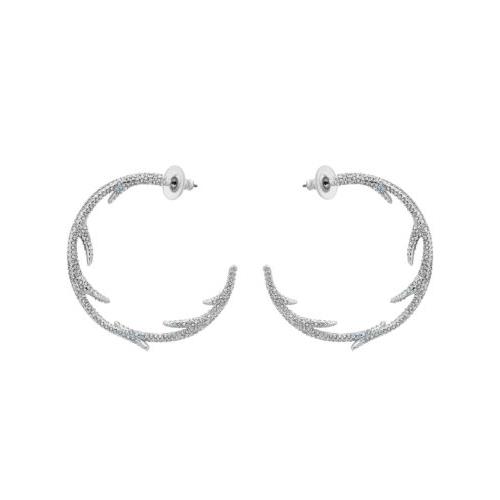 Swarovski Women`s 5499626 Polar Bestiary Rhodium Plated Earrings