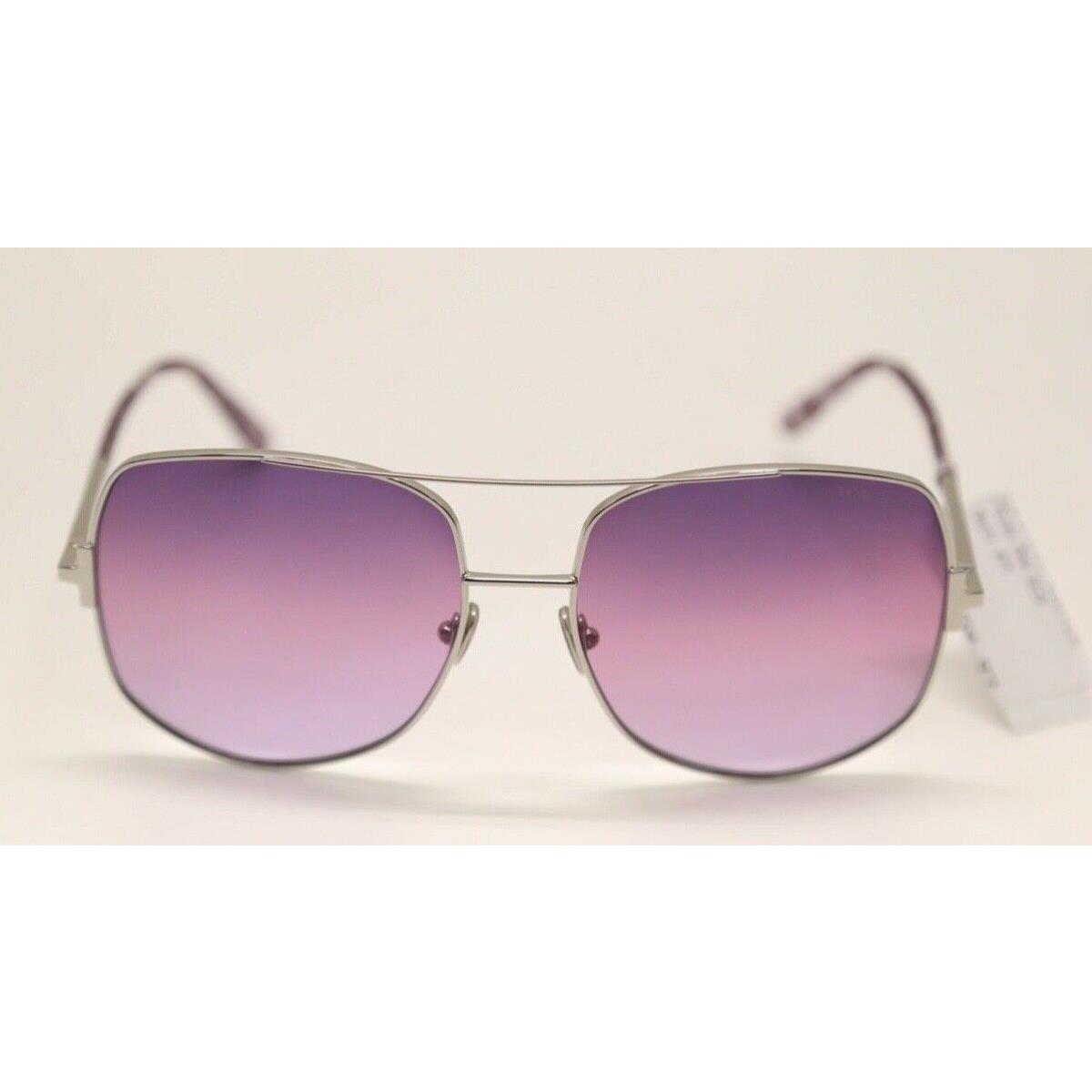 Tom Ford Lennox FT0783 TF783 16Y Shiny Palladium/violet Sunglasses 956 |  889214120724 - Tom Ford sunglasses lennox - Shiny Palladium Frame, Violet  Lens | Fash Direct