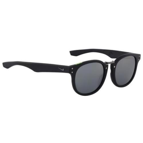 Nike Achieve EV0880 007 Mat Black Volt Grey Silver Flash Unisex Sunglasses