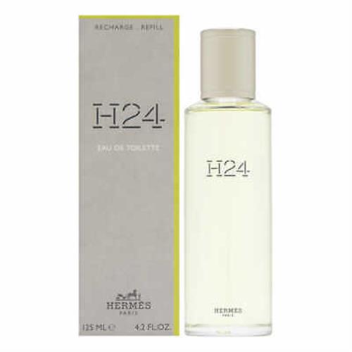 H24 by Hermes For Men 4.2 oz Eau de Toilette Recharge Refill