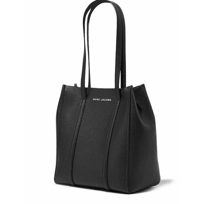 The Marc Jacobs E-the Shopper Large Leather Tote Black Dust Bag