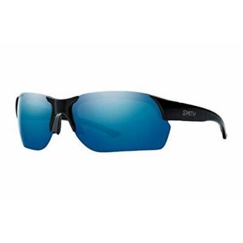 Smith Optics Unisex Envoy Max Polarized Sunglasses Black/chromapop Blue