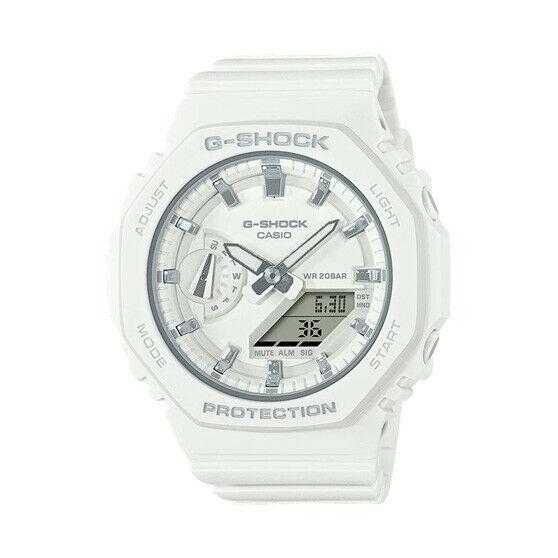 Casio G-shock GMAS2100-7A White Analog-digital Women`s Watch