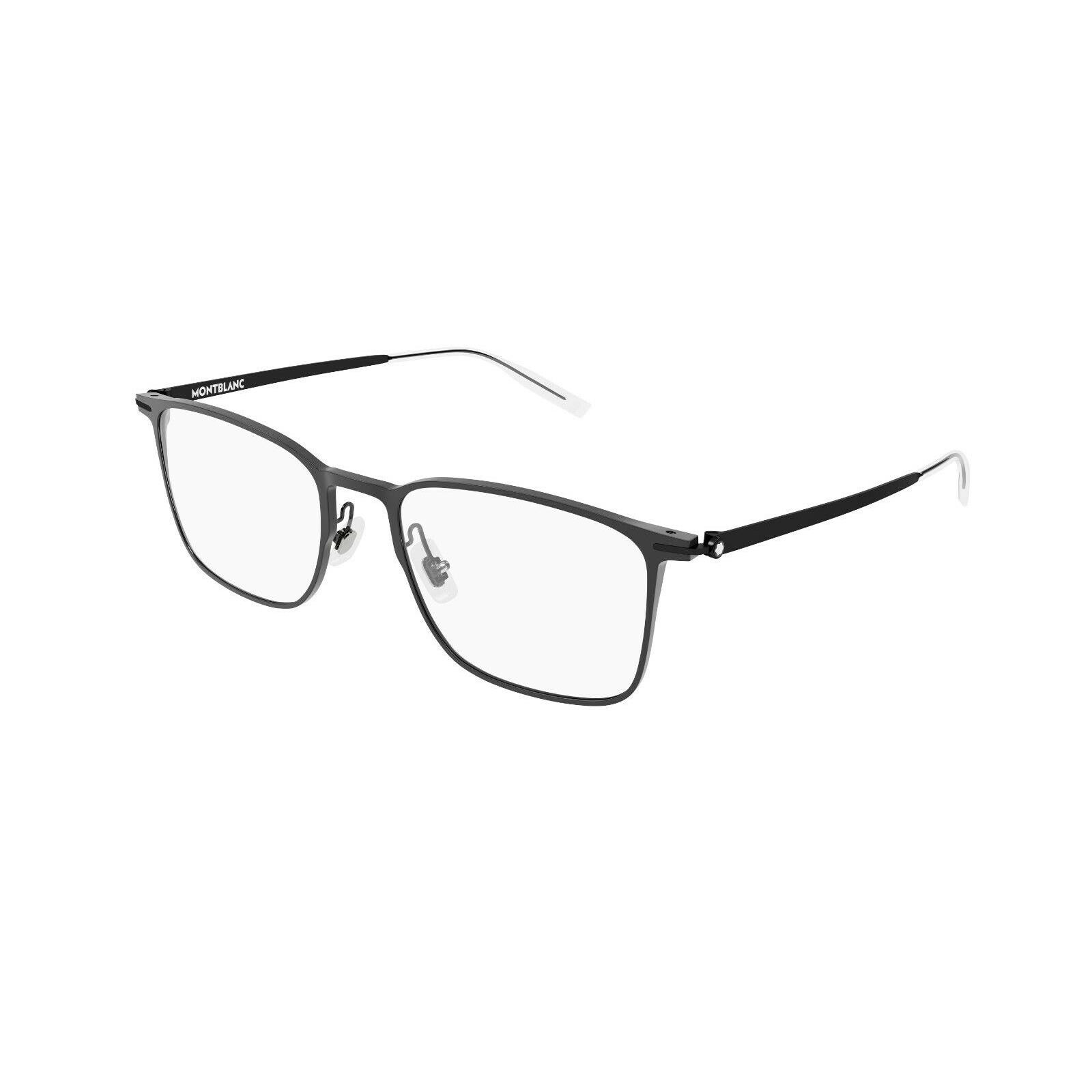 Montblanc Mont Blanc Eyeglasses MB0193o-001 Black Frame Clear Lenses