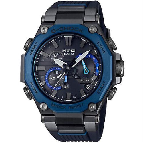 G-shock By Casio Men`s MTGB2000B1-A2 Analog Watch Black/blue Timepiece