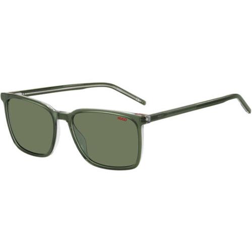 Hugo by Hugo Boss Men`s Green Crystal Square Sunglasses - HG1096S 0B59 QT