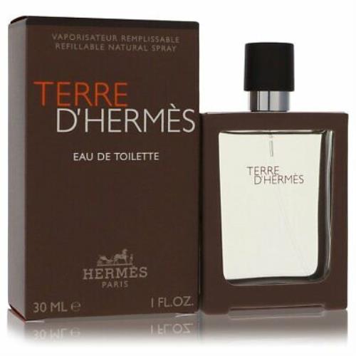 Fragrance Terre D`hermes by Hermes Edt Spray Spray Refillable 1 oz For Men