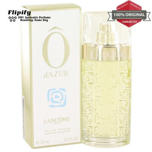 O D`azur Perfume 2.5 oz Edt Spray For Women by Lancome