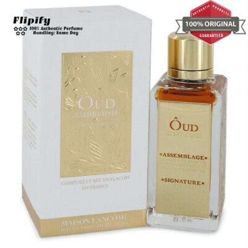 Lancome Oud Ambroisie Perfume 3.4 oz Edp Spray For Women by Lancome