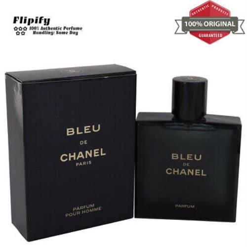 Bleu De Chanel 3.4 oz Parfum Spray 2018 For Men by Chanel