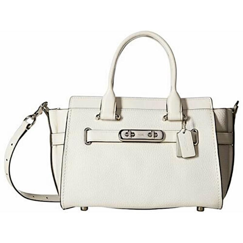 coach swagger 27 satchel chalk