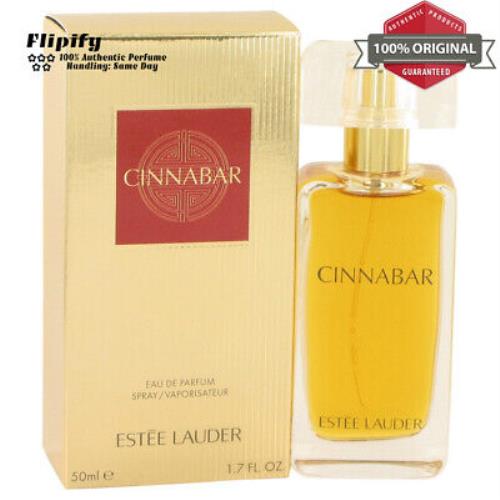 Cinnabar Perfume 1.7 oz Edp Spray Packaging For Women by Estee Lauder