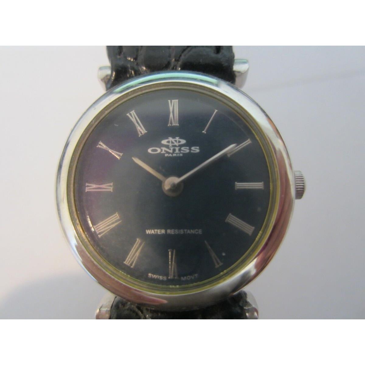 Oniss Lady`s Watch Quartz Leather Sapphire ON292-LS