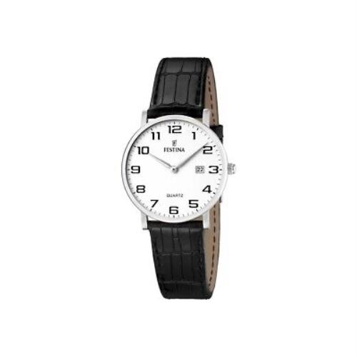 Watch Festina F16477/1 Classic Leather Mujer 305 Acero