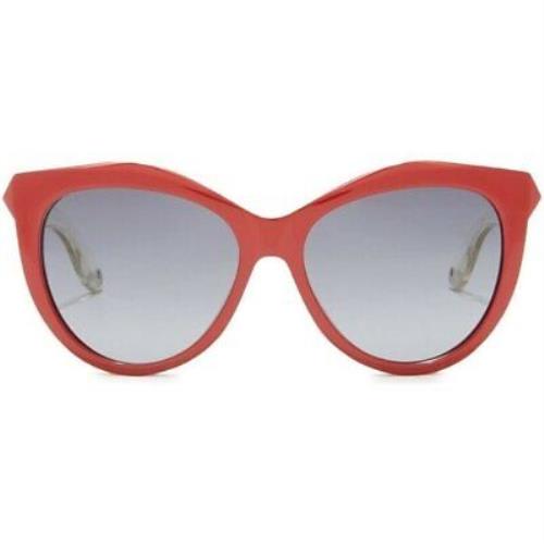 GIVENCHY-GV7023/F/S PU4/HD Cateye Sunglasses Red/white Clear Gray