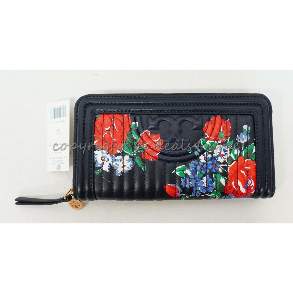 tory burch fleming soft zip continental wallet