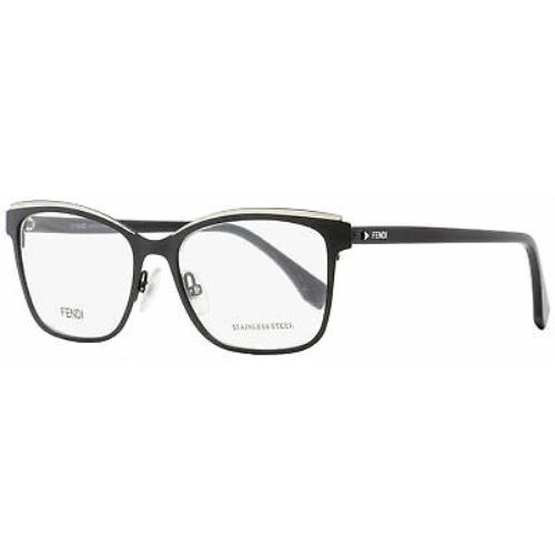 Fendi Rectangular Eyeglasses FF0277 807 Black 54mm 277